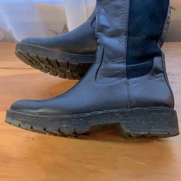 Calvin Klein Tall Low Heeled Boots - Picture 3 of 9